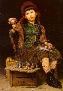John George Brown Buy a Posy oil painting picture wholesale